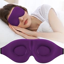 3D contoured  concave sleep mask