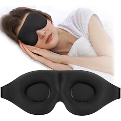 3D contoured  concave sleep mask